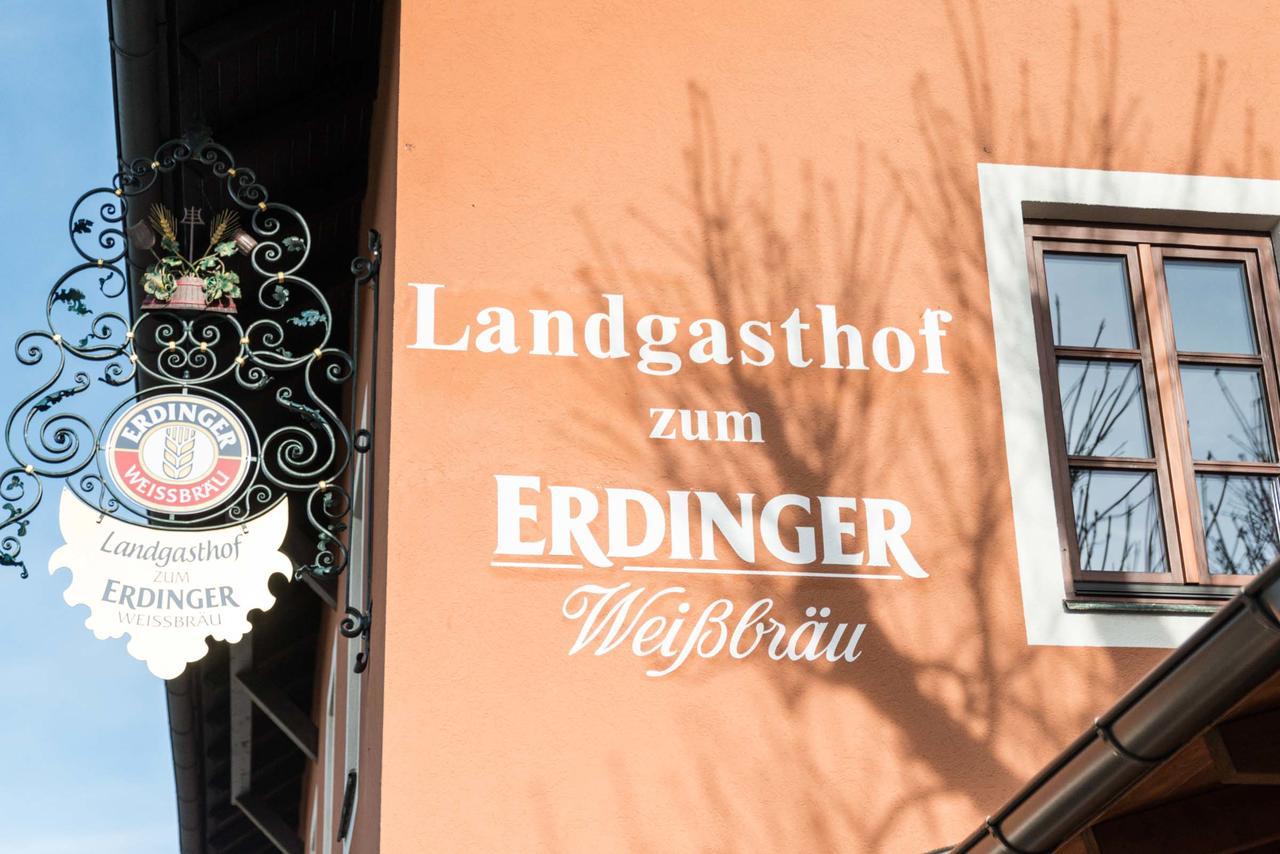 Landgasthof Zum Erdinger Weissbrau Hotel Rosenheim Exterior photo
